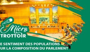 [#MicroTrottoir] Le sentiment des populations sur la composition du parlement