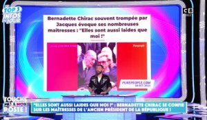 Bernadette Chirac se confie sur les maîtresses de l’ancien Président de la République !