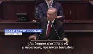 Erdogan annonce vouloir "intensifier les opérations" en Syrie et Irak