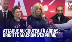 Attaque au couteau à Arras: le prise de parole de Brigitte Macron en intégralité