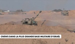 CNEWS dans la plus grande base militaire d'Israël