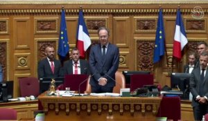 «La République a de nouveau été prise pour cible» : hommage du Sénat au professeur Dominique Bernard