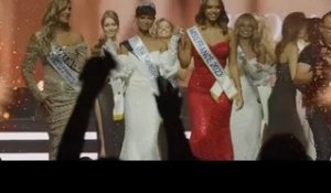 Camille Cerf divine dans une robe au décolleté XXL à une élection de Miss : la gagnante a une part
