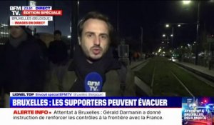 Attentat à Bruxelles: l'évacuation du stade Roi Baudouin est en cours