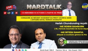 Cet après-midi sur Top FM : Le HardTalk consacré au récent jugement du Privy Council dans l’affaire Dayal versus Jugnauth