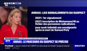 Attaque au couteau à Arras: le suspect était inscrit sur le fichier des personnes radicalisées depuis février 2021