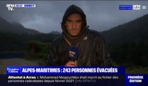Intempéries dans les Alpes-Maritimes: pas d'incident majeur pour le moment malgré la vigilance rouge