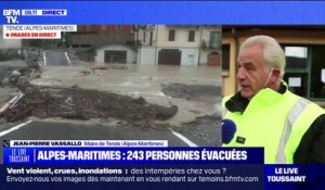 Intempéries dans les Alpes-Maritimes: "L'accès sur la commune est vraiment difficile", relate le maire de Tende