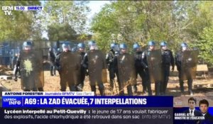 Les forces de l'ordre sont intervenues ce dimanche pour déloger des opposants à l'A69 qui organisaient une ZAD près du tracé de la future autoroute