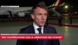 Emmanuel Macron : «Il n’y a pas de négociations à mener avec le Hamas, il faut procéder aux avancées avec l’autorité palestinienne»