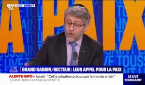 Israël: "Ce qui se passe là-bas ouvre l'antisémitisme", réagit le grand rabbin de France