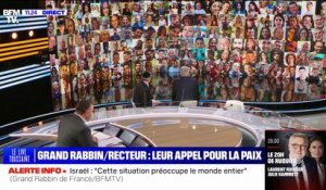 Otages du Hamas: "Ils nous manquent par leur humanité", souligne le grand rabbin de France