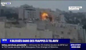 "On a dû trouver un endroit pour se cacher": Quatre personnes ont été blessées par l’explosion d’une roquette sur un immeuble d’habitation de Tel-Aviv