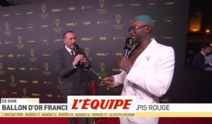 Djibril Cissé inaugure le tapis rouge - Foot - Ballon d'Or