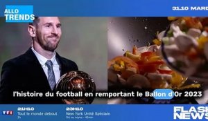 OK. "Lionel Messi sacré Ballon d'Or 2023, un nouveau record !"