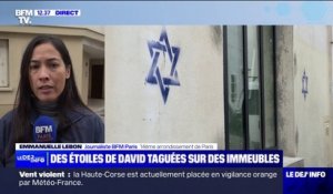 Paris: une soixantaine d'étoiles de David taguées dans le 14e arrondissement, une enquête ouverte