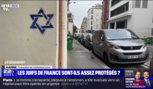 "J'ai été estomaquée, je n'aurais jamais pu imaginer une telle chose": Karine, Française de confession juive, dont l'immeuble a été marqué par des étoiles de David, témoigne sur BFMTV