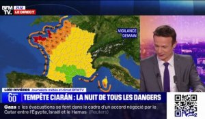 Tempête Ciarán: des rafales à 148km/h relevées dans le Finistère