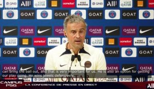 La conférence de presse de Luis Enrique avant Paris Saint-Germain - Montpellier HSC