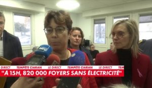 Marianne Laigneau : «Il y avait, à 7 heures du matin, 1.2 millions de clients privés d'électricité, du fait de l'ampleur de la tempête Ciaran»