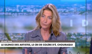 Céline Pina :«Les artistes ont tellement peur de soutenir Israël car ils voient le soutien à Israël comme étant le soutien à la guerre et à la violence»