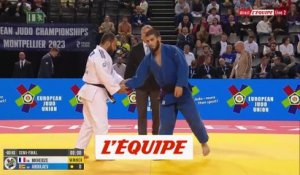 Mkheidze en finale des -60 kg - Judo - ChE (H)