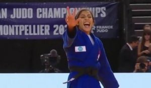 Le replay de la victoire en finale de Shirine Boukli - Judo (F) - Championnats d'Europe