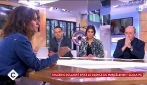 “Ça m’a bouleversé” : Faustine Bollaert se livre avec émotion sur le harcèlement scolaire dans C à vous