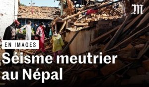 Les images du tremblement de terre au Népal