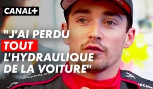 Leclerc analyse sa sortie de piste - Grand Prix du Brésil - F1