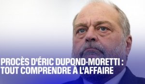 Procès d'Éric Dupond-Moretti: le récap des accusations en une minute