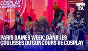 Dans les coulisses du concours de cosplay de la Paris Games Week