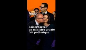 Un ministre croate fait polémique après un baiser envers son homologue allemande