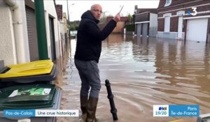 Crues historiques dans le Pas-de-Calais : Certains habitants craquent devant les caméras, épuisés et désespérés par la répétition des inondations