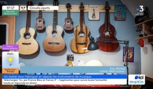 À Saint-Andéol-de-Vals,"Ame lutherie", créations et réparations de guitares, ukulélés et weissenborns
