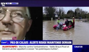 Crues dans le Pas-de-Calais: "Les habitants ont bien compris que nous étions face à une situation exceptionnelle", explique Bruno Cousein (maire de Berck-sur-Mer)