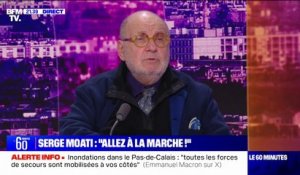 Marche contre l'antisémitisme: "Je suis ravi que le Rassemblement National y aille", affirme le réalisateur et journaliste Serge Moati