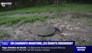 Céline, Ciaran, Domingos... Les égouts en Charente-Maritime débordent à cause des inondations liées à ces récentes tempêtes