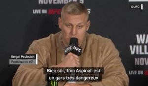 UFC 295 - Pavlovich : "Aspinall est un gars très dangereux"