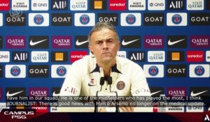 Stade de Reims - Paris Saint-Germain : Luis Enrique press conference