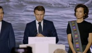 Suivez le discours d'Emmanuel Macron en clôture du sommet One Planet dédié aux pôles et aux glaciers