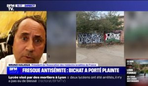 Tags antisémites sur l'hôpital Bichat: "Le message subliminal, c'est excluons les juifs de la médecine", pour Bruno Halioua (président de l’Association des médecins israélites de France)