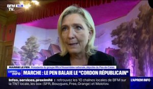 "J'espère que les Français seront extrêmement nombreux": Marine Le Pen s'exprime sur la marche contre l'antisémitisme