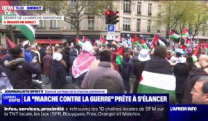 Conflit Israël-Gaza: la marche contre la guerre prête à s'élancer depuis la place de la République à Paris