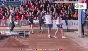 Finale, combiné mixte et simple féminin, Mondial de Sport Boules, Rumilly 2023