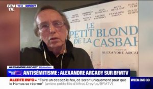 Marche contre l'antisémitisme: "C'est à l'honneur de tous les citoyens d'être présents", affirme le réalisateur Alexandre Arcady