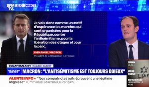 Yonathan Arfi (CRIF): "Les Juifs ont besoin d'entendre leurs concitoyens crier un cri de solidarité, un élan de fraternité"