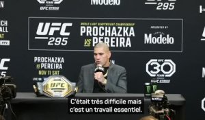 UFC 295 - Pereira : "Je montre aux gens qui ne croient pas en leurs rêves que tout est possible"