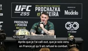 UFC 295 - La réponse sèche d'Aspinall au call-out de Gane