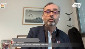 Robert Ménard juge qu’Emmanuel Macron a eu “tort” de ne pas marcher contre l’antisémitisme